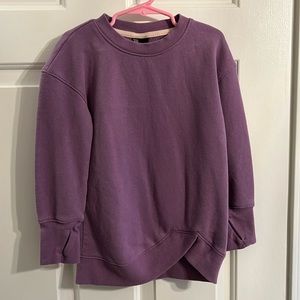 Girls Purple Sweater Size 4/5